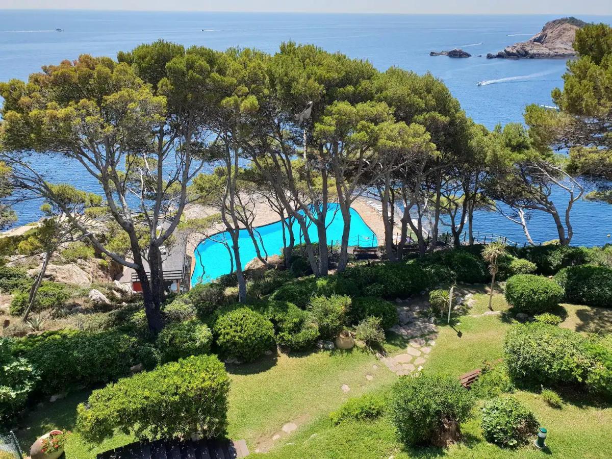 Cap Sa Sal Begur Primera Linea De Mar Con Terraza Kültér fotó